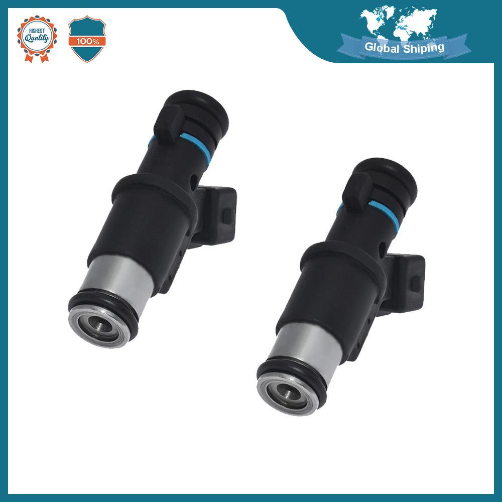 2X 0280156357 Fuel Injector for Peugeot 206 306 307 1007 for Citroen Berlingo C2 C3