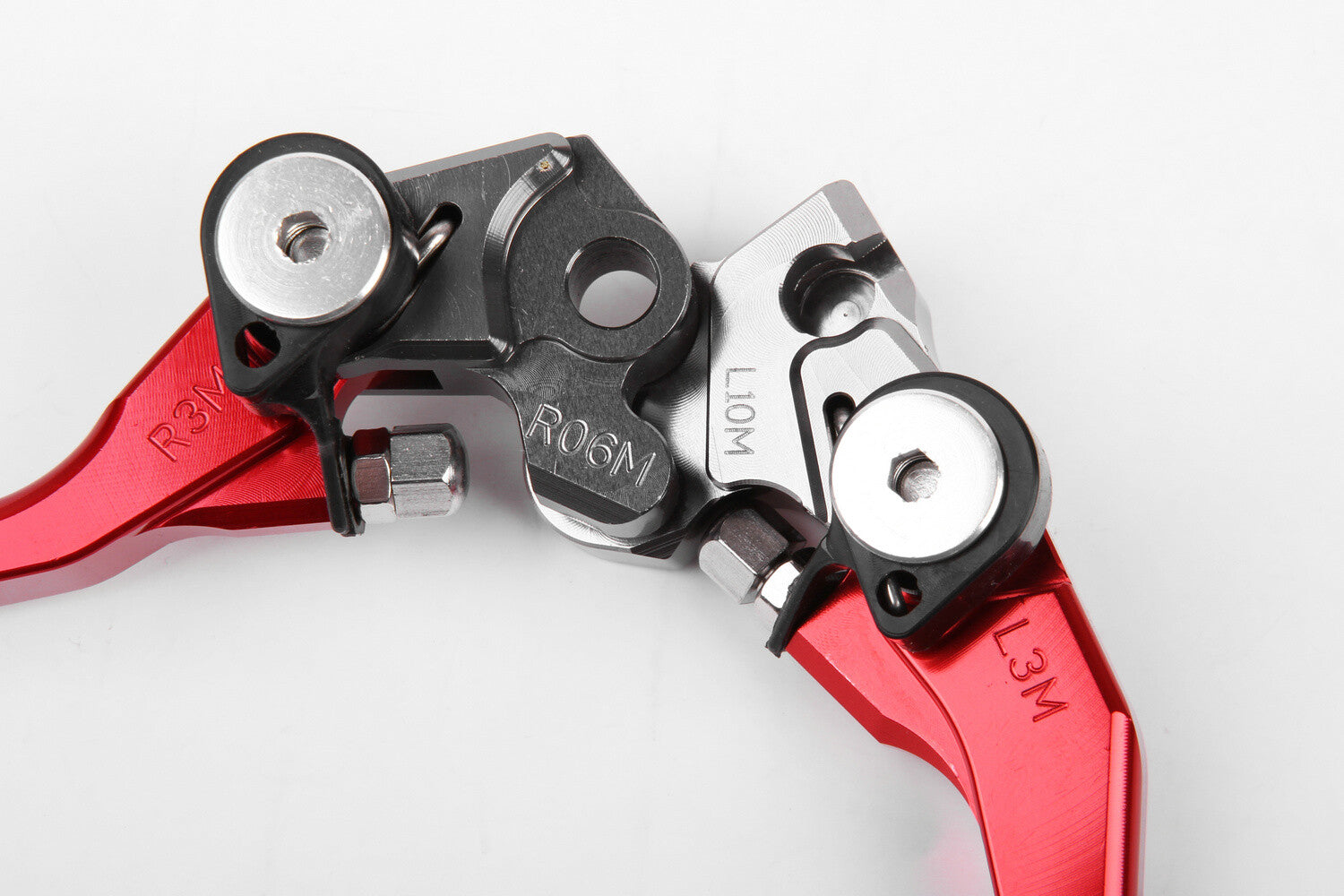 for HONDA CRF250R CRF450R 2004-2006 Clutch Brake Levers CNC Pivot Red US Stock