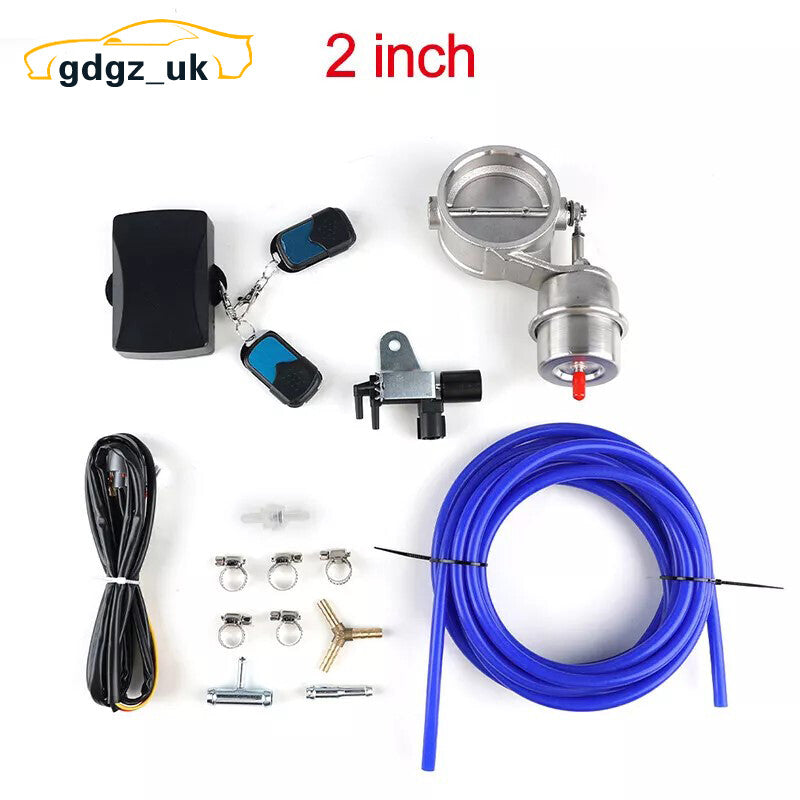 Upgrade 2 Vacuum Actuator Exhaust Control Valve Close style Wireless Remote
