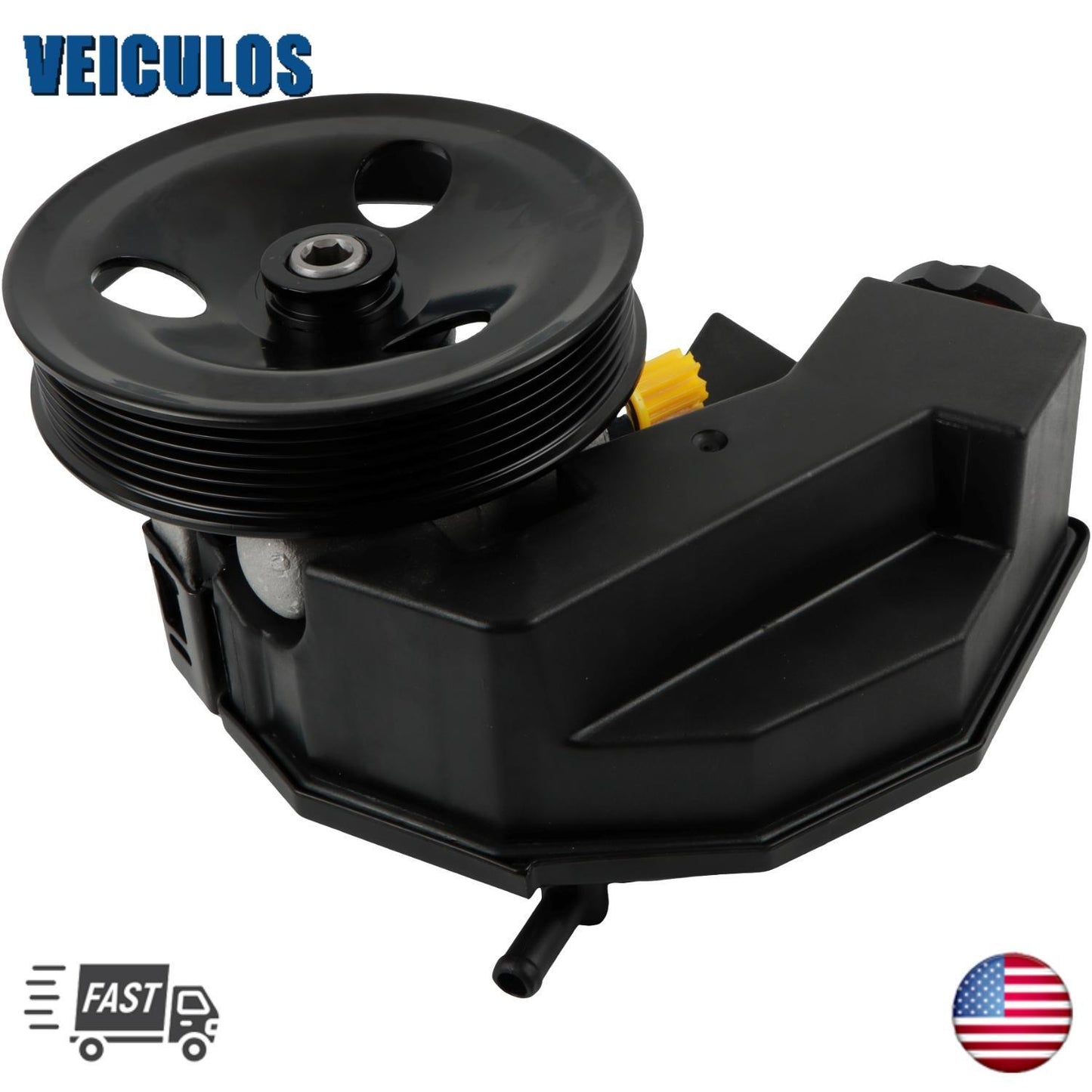 Power Steering Pump w/ Pulley  Reservoir for 1999-2004 for Jeep Grand Cherokee
