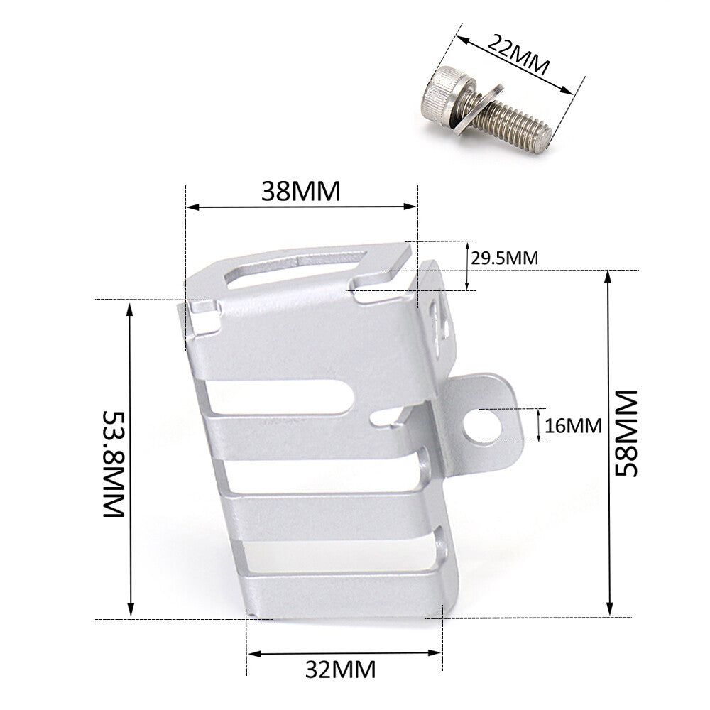 Dirt Bike For PAN AMERICA 1250 S PA1250 S 2021 Rear Brake Fluid Reservoir Guard