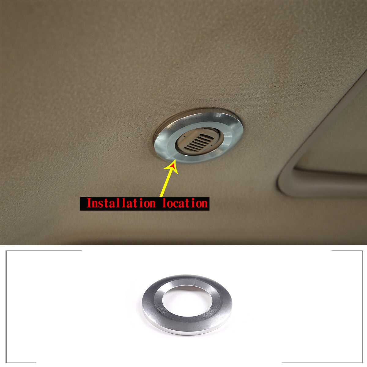 Iron car walkie-talkie bracket mounting bracket decorative left for Hummer H2 2003-2007