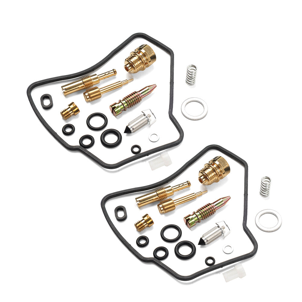 2 Sets Carburetor Carb Repair Rebuild Kit for Honda VTR250 Interceptor 1988-1990