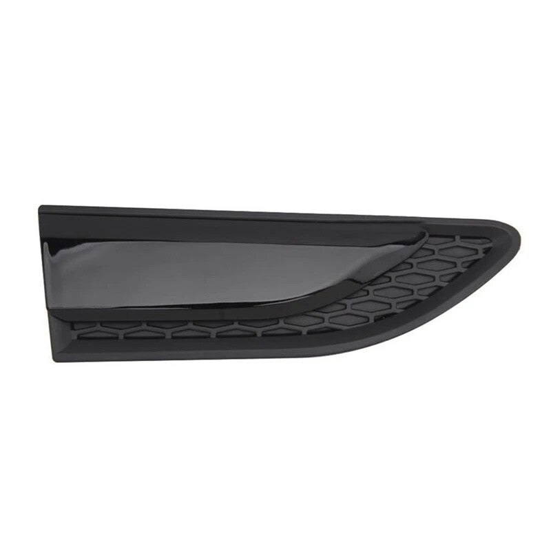 A pair of Fender grille accents in black Louver fits the for Land Rover Discovery Sport 2015-21