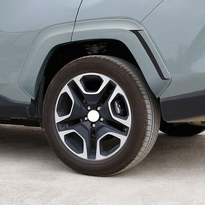 6x for Toyota RAV4 2019-2023 Primed Fender Flares Wheel Arch Wide Body Kit Guard