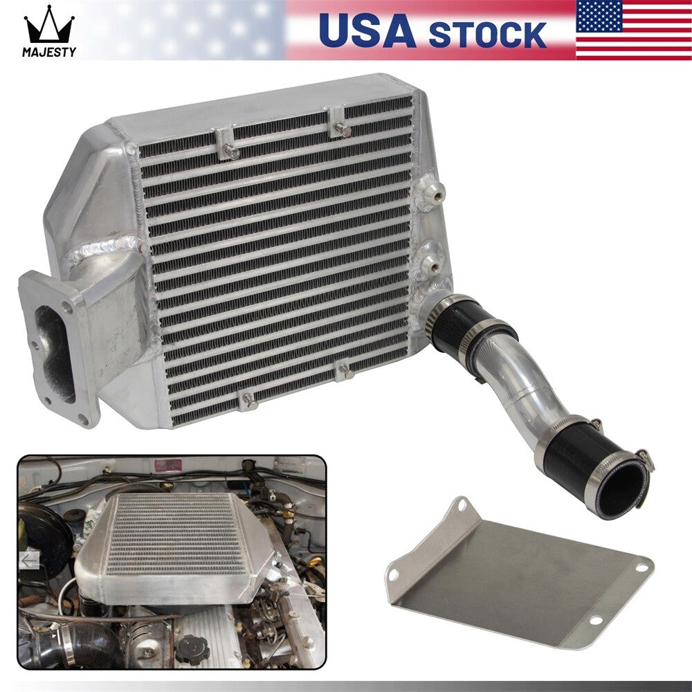 Top Mount Intercooler Kit for Toyota Landcruiser 80/100 Ser. 1HD-T HDJ80 4.2L