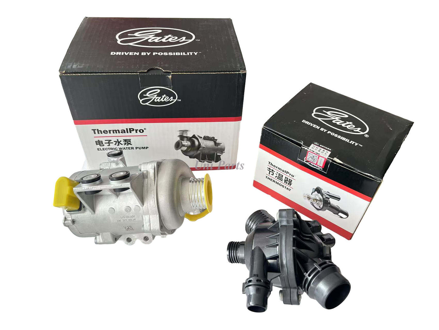equipment manufacturer Gates electric water pump and thermostat kit for BMW 128i, X3, X5, Z4, 325i, 330i