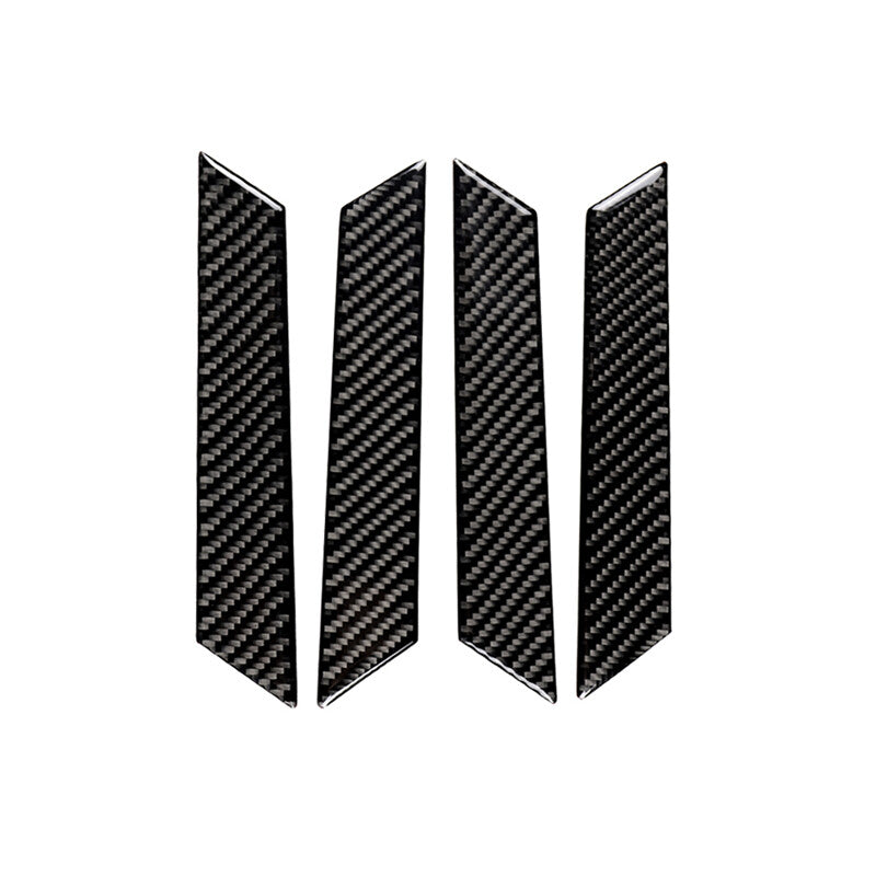 4Pcs for VW for Golf 7 2013-2017 Carbon Fiber Door Handles Decorative Trim Cover