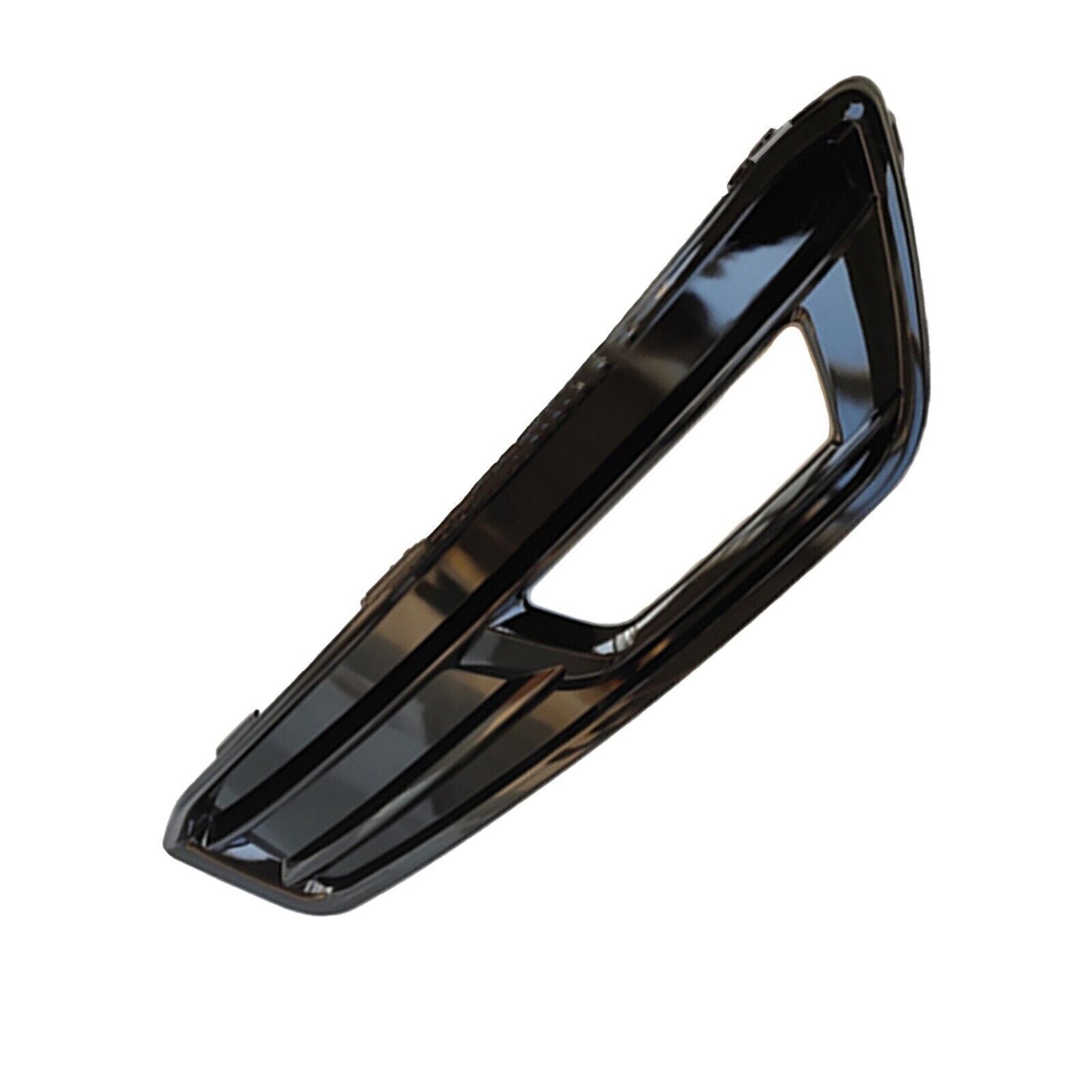 Glossy Black Fog Lamp Light Cover Trim Molding Bezel for Ford Focus ST 2015-2018
