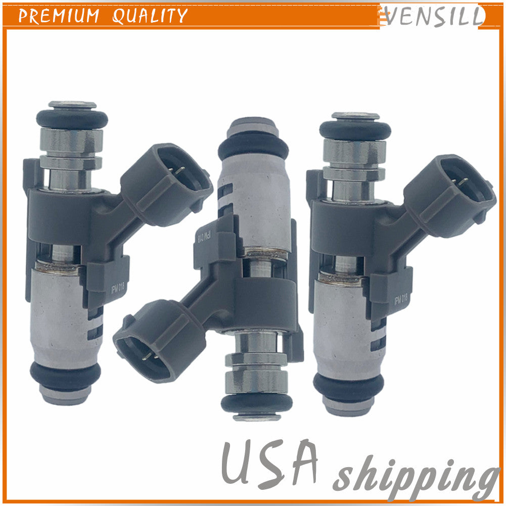 Set of 3 Fuel Injector 49056-0038 for Kawasaki Mule PRO-FXR PRO-FXT PRO-FX 15-22