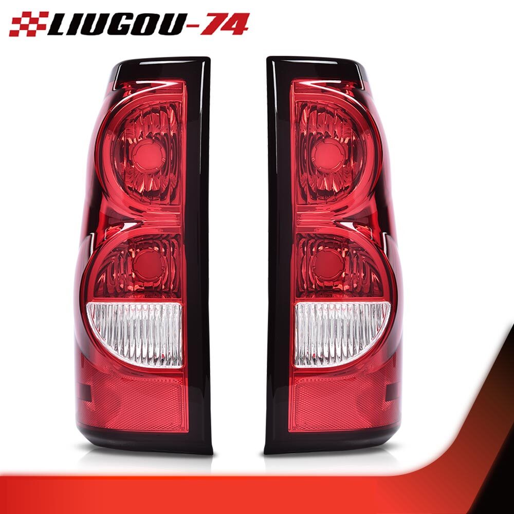 A pair of red taillights and brake lights are suitable for 03-06 for Chevrolet Silverado 1500 2500 3500 HD
