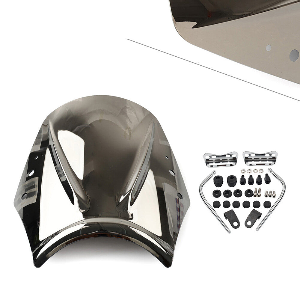 1pc Universal Motorcycle Windshield Wind Screen Deflector Wind Shield