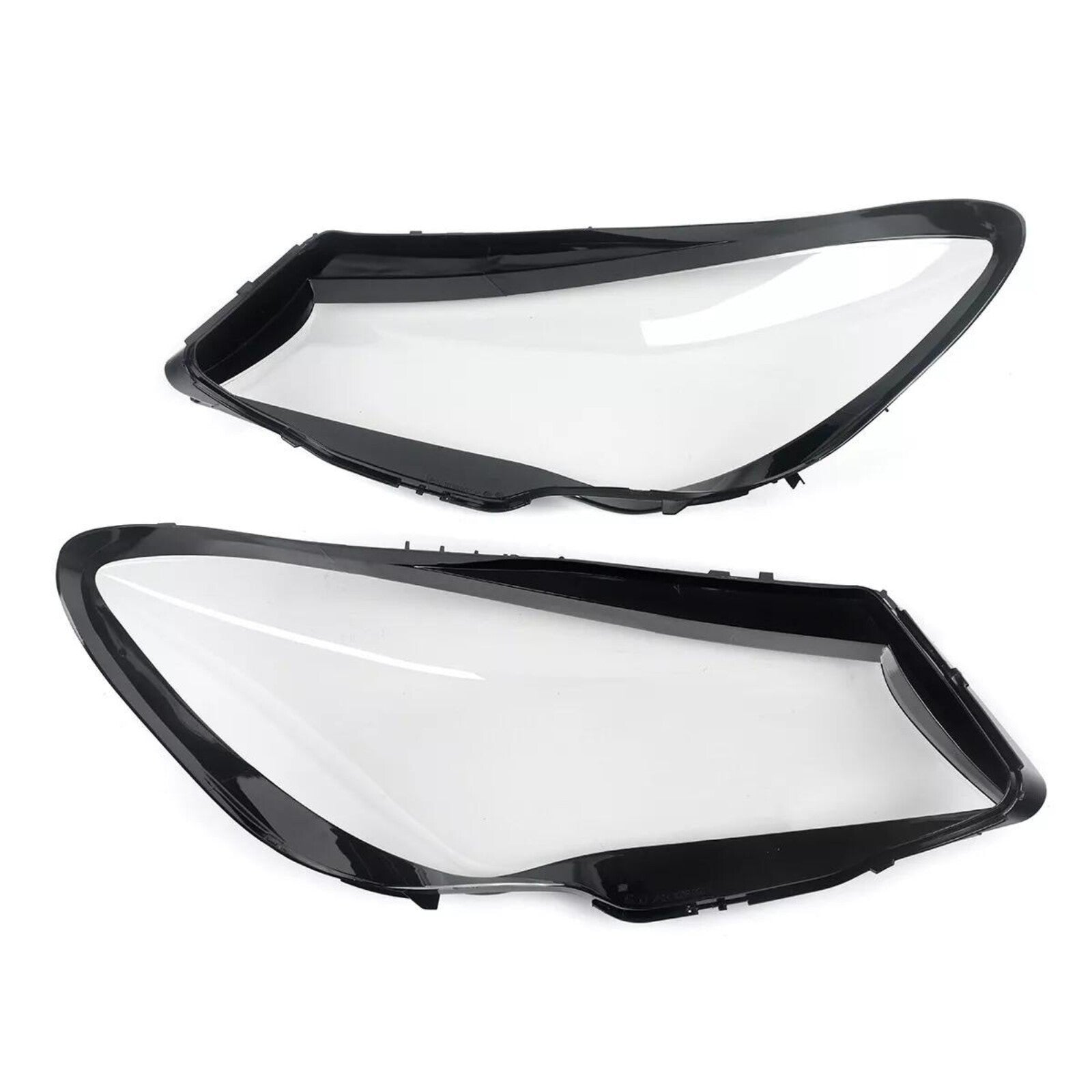 2x Front Headlight Lens Cover LampShade For 2016-2019 for Mercedes-Benz W117 CLA45