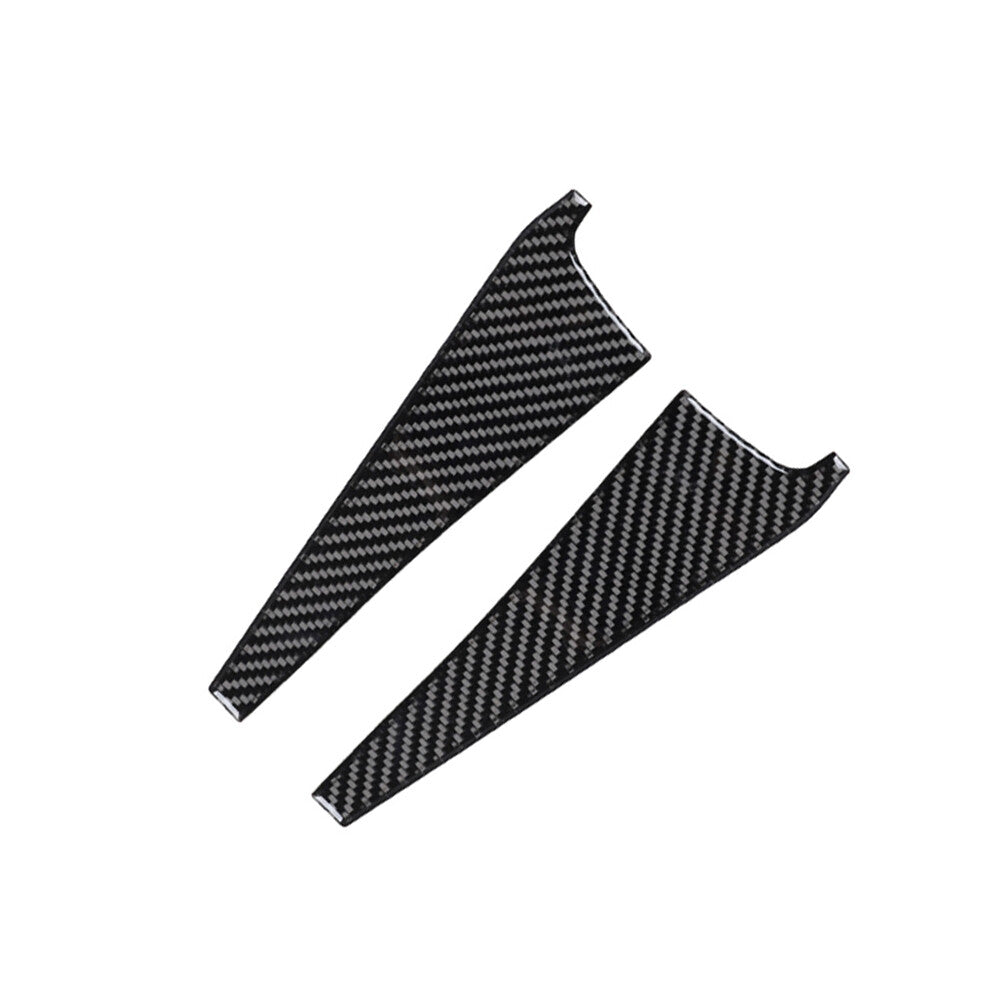 2x Carbon Fiber Interior Door Armrest Trim Panel for Toyota Supra A90 2019-2022