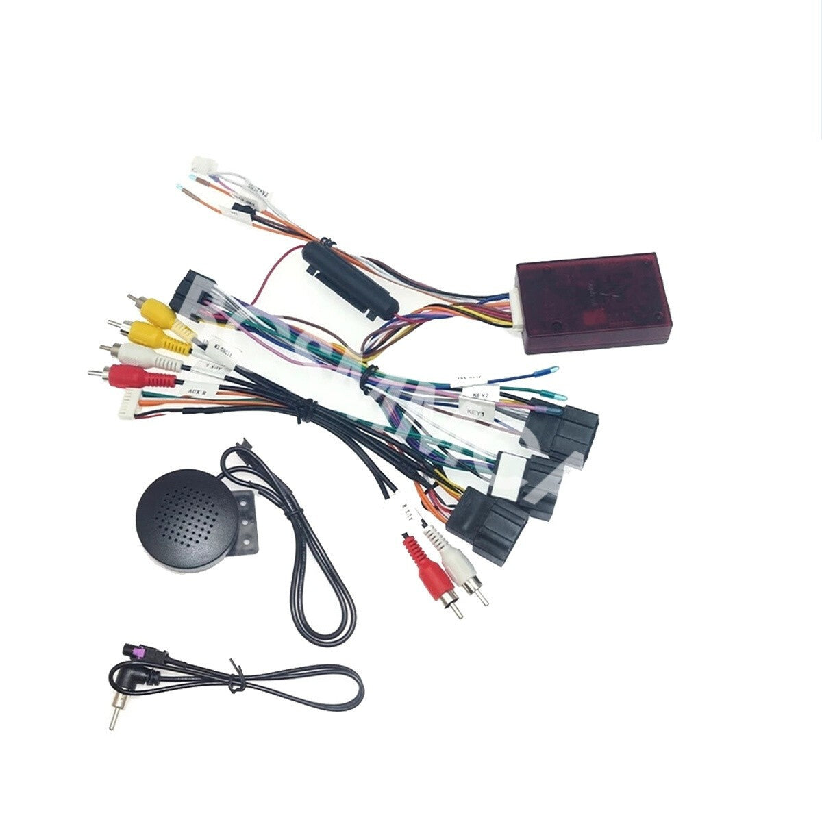 Car Android Audio Cable Harness W/Canbus Box Fit for Chevrolet Tahoe 2007-2014