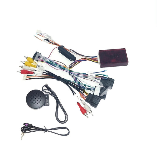 Car Android Audio Cable Harness W/Canbus Box Fit for Chevrolet Tahoe 2007-2014