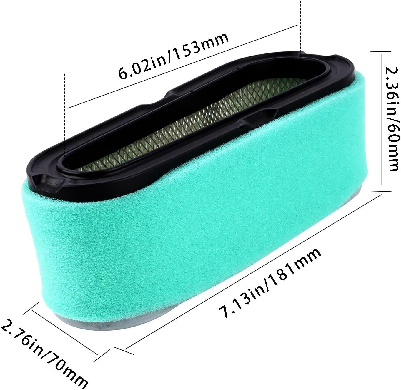 493910 691667 Air Filter for BS 4166 5075K 28B702 28B707 8.5HP 10.5 HP 11.5 HP