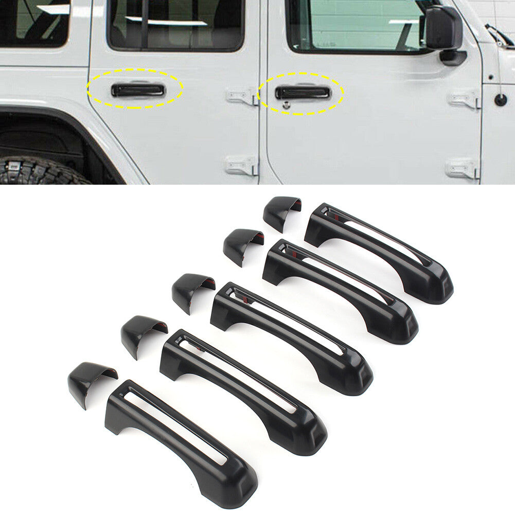 for Jeep for wrangler JL 2018-2020 4-DR ABS Tailgate Door Handle Cover Trim