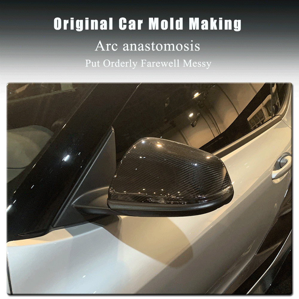 Fit for Toyota Supra 2018-2020 Side Mirror Cover Caps Replacement REAL CARBON