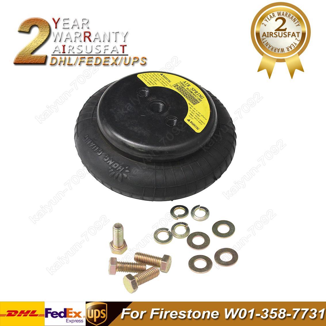 1x Air Suspension Spring Bag Assembly For Firestone W01-358-7731 W013587731