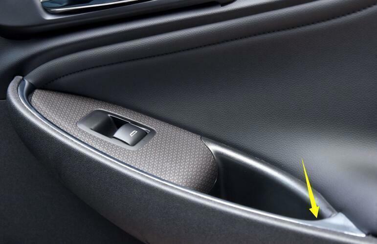 for Chevrolet Malibu 2016-2021 Paint Red Side Door Scuff Plate Interior Cover 4
