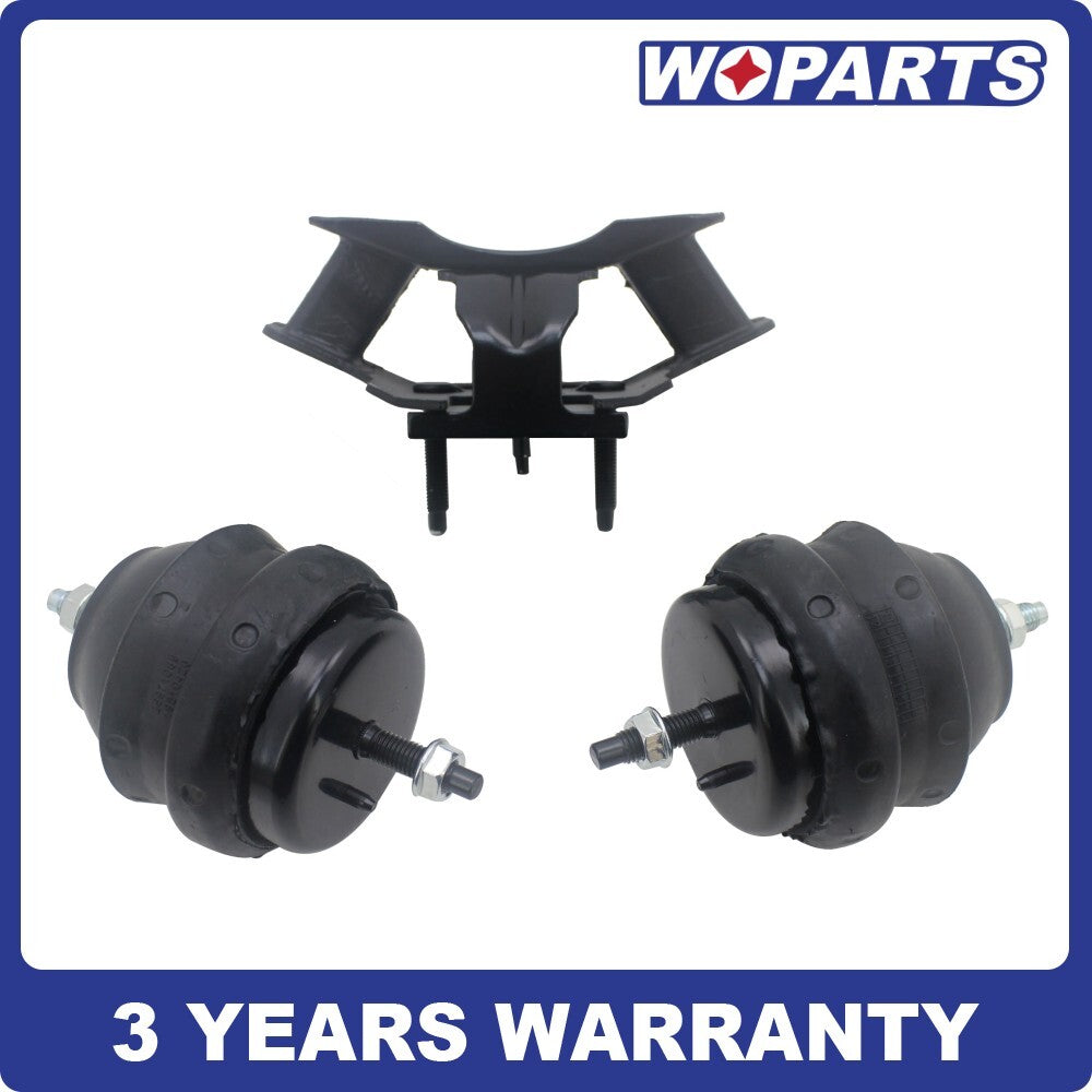 3PC Engine Motor  Trans Mount Fit for 2004-2007 for Cadillac CTS 2.8L,3.6L For