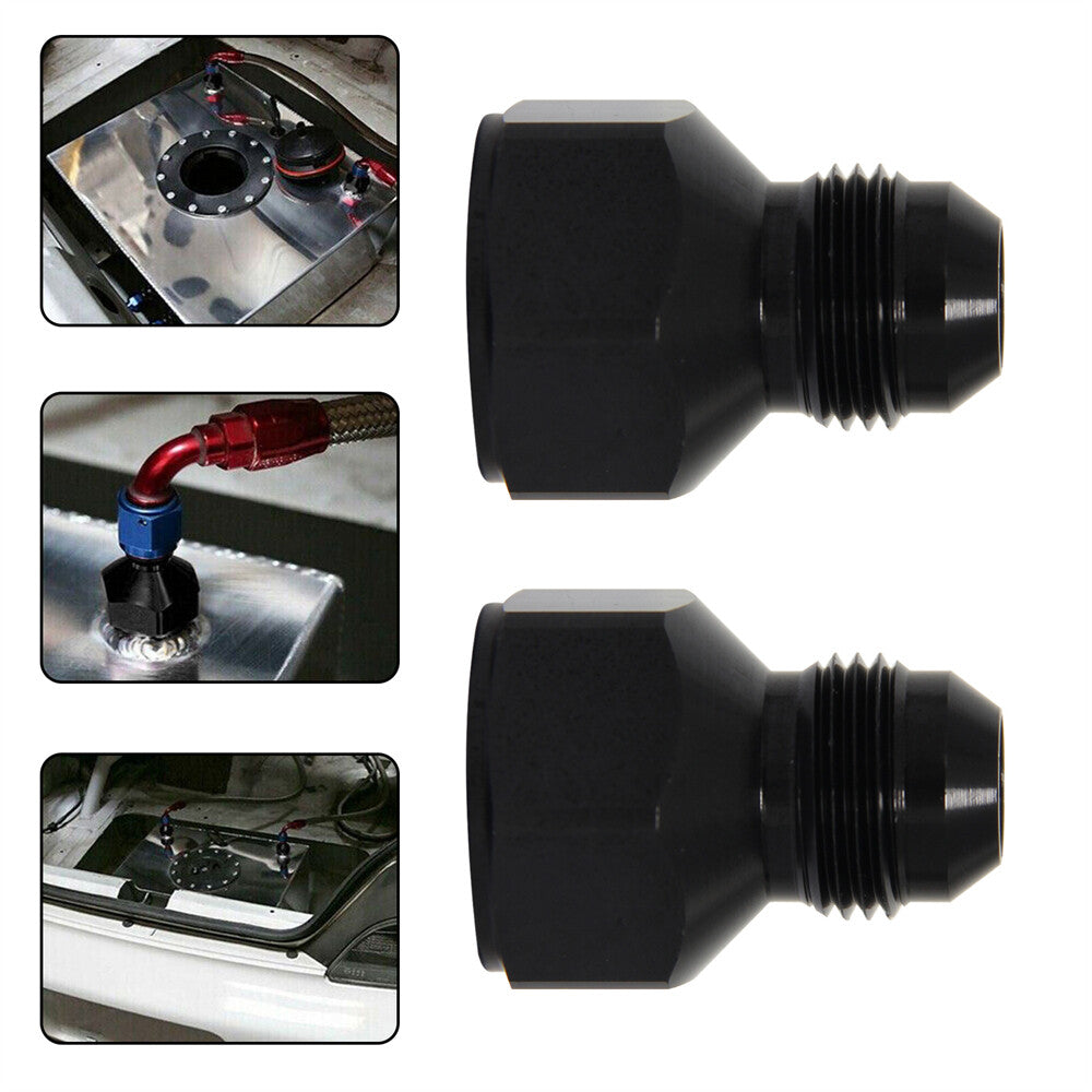 2PCS 10AN AN10 FEMALE to AN8 8AN MALE REDUCER EXPANDER HOSE FITTING ADAPTOR