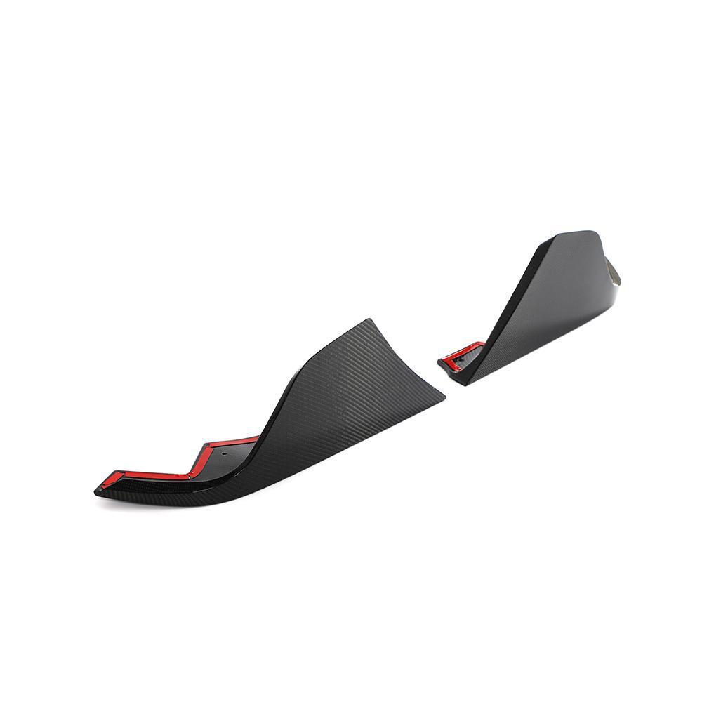 For 2020-24 for Toyota Supra A90 A91 Real Carbon Rear Bumper Side Corner Apron Spats
