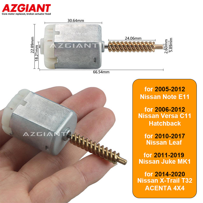 Rear trunk latch actuator motor suitable for Nissan Note/Versa/Leaf/Juke/X-Trail