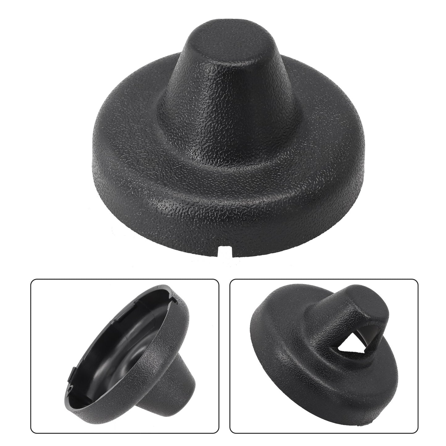 1pcs Antenna Base Cover for Jeep for Wrangler JK J-L JT 2007-22 56040950AE Black