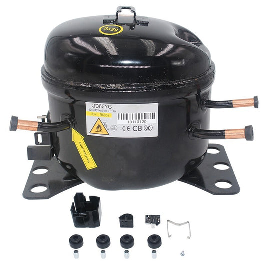 220V240VCar Refrigeration Air Compressor Fridge Freezer Marine SolarR600a QD65YG
