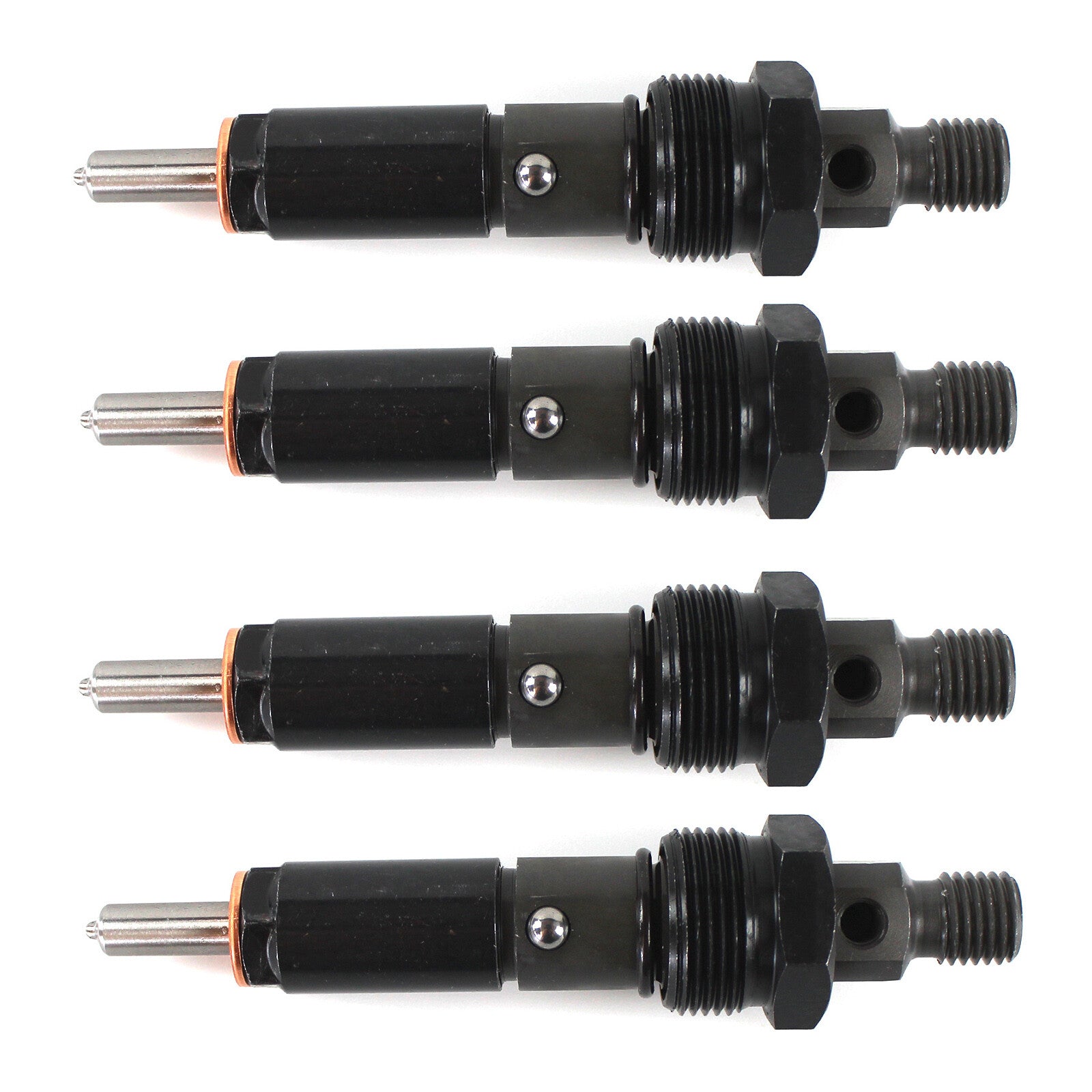 4 Fuel Injectors For Case-IH Skid Steer 1840 1845C Backhoe 580 Super J919331