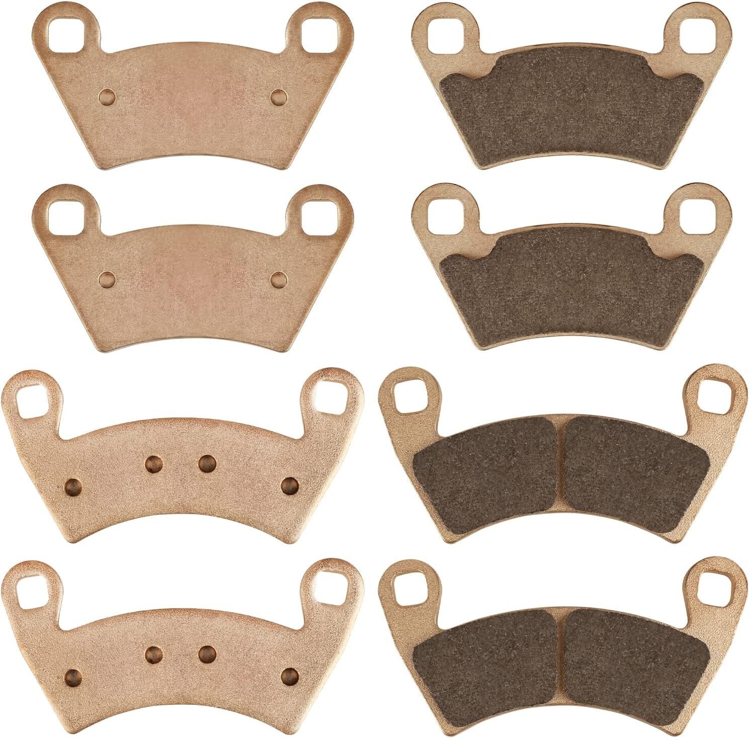 Brake Pads Front and Rear for Polaris Ranger Crew 500 RZR 4 800 RZR 900 XP