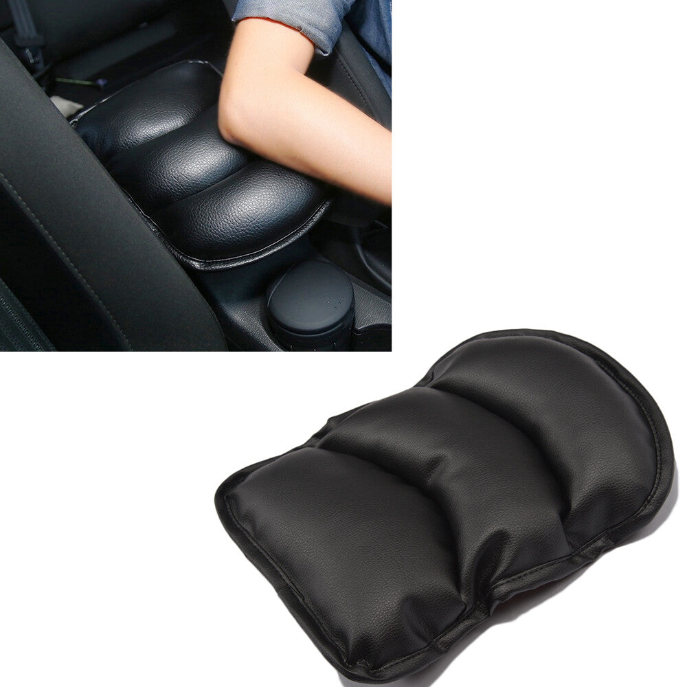 Car Armrest Pad Cover Vehicle Central Arm Rest Mat for Seat Box Case PU Soft Cushion