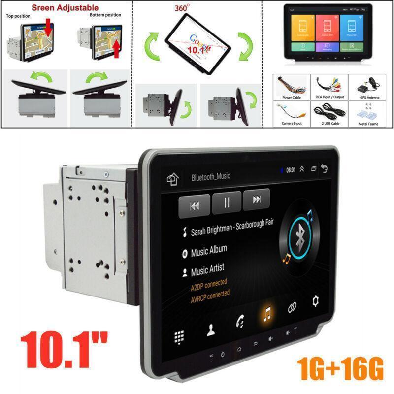 Android9.1 Car GPS WiFi Radio 360¡ã Rotatable Double 2Din 10.1 MP5 Player 1G+16G