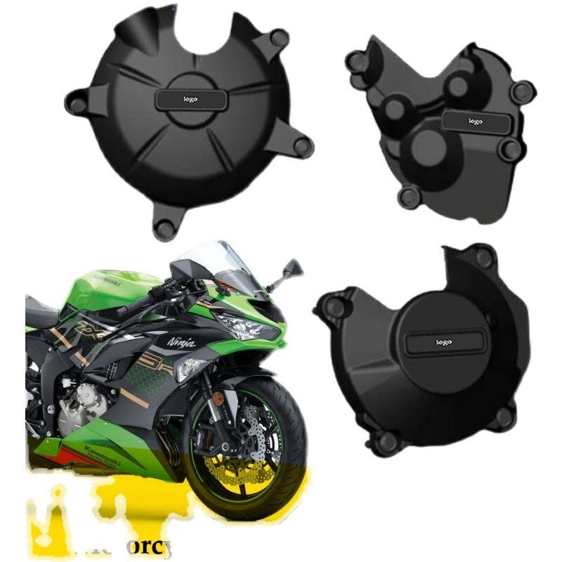 For 2007-2024 for KAWASAKI ZX6R Engine Cover Stator Case Crash Slider Guard