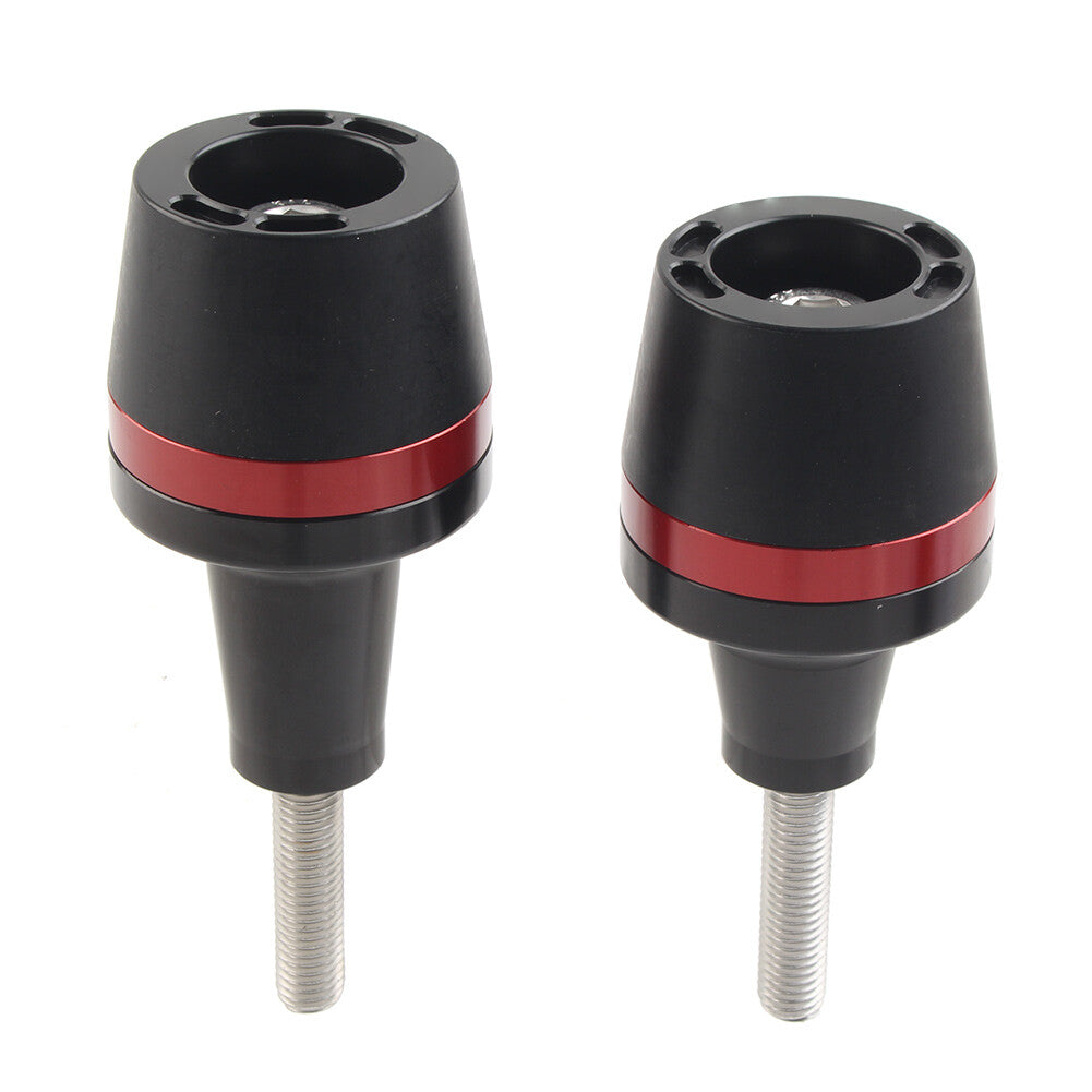 2¢ª Sturzpads Crash Protector f¨¹r for Yamaha for Suzuki for Honda for Kawasaki Universal Red