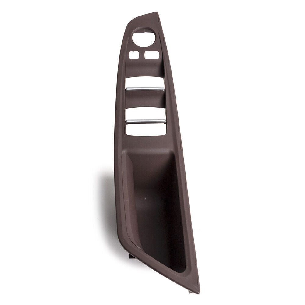 Front Inner Door Panel Handle Pull Trim for BMW 5 series F10 F11 F18 RHD Mocha