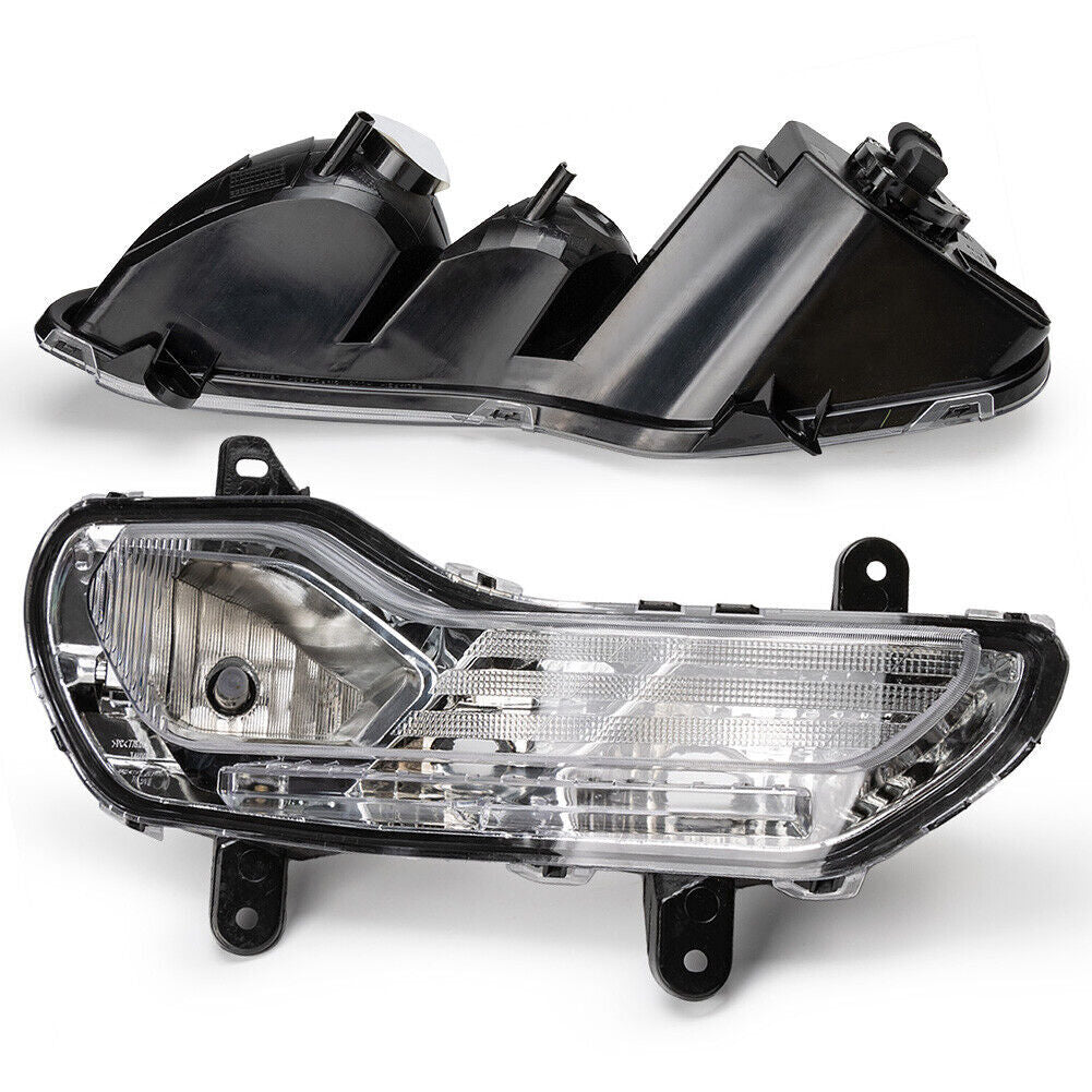 2X Clear Lens Front Bumper Fog Lights For 13-2016 for Ford Kuga Escape Left Right