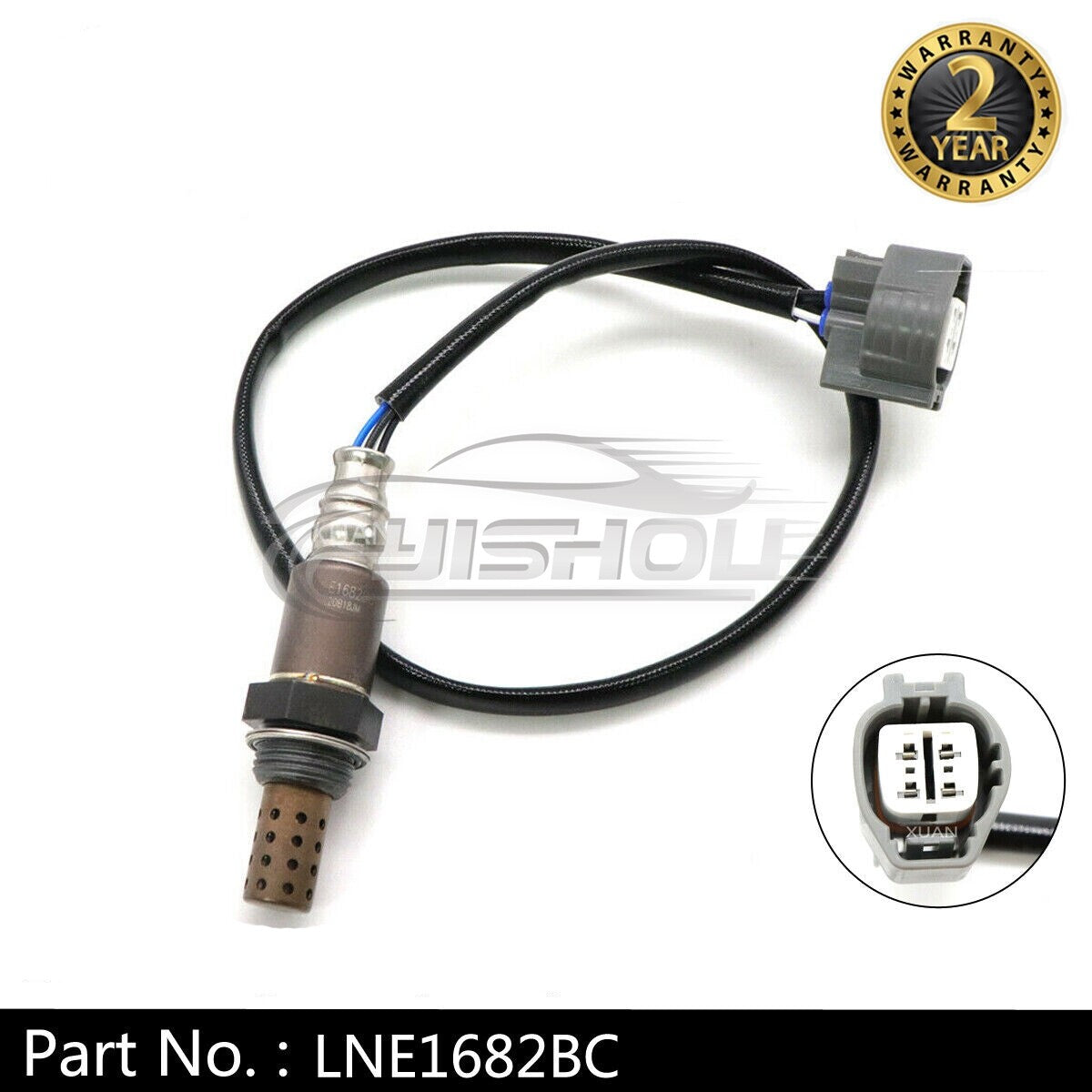 The downstream sensor LNE1682BC C2S38497 is suitable for Jaguar S-type, X-type, X-type, XJR, and V8-.