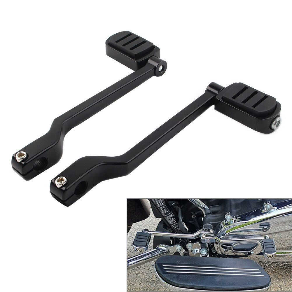 Heel Shift Lever Shifter Pegs for Harley Touring Road King 1988-2022 2021 Black
