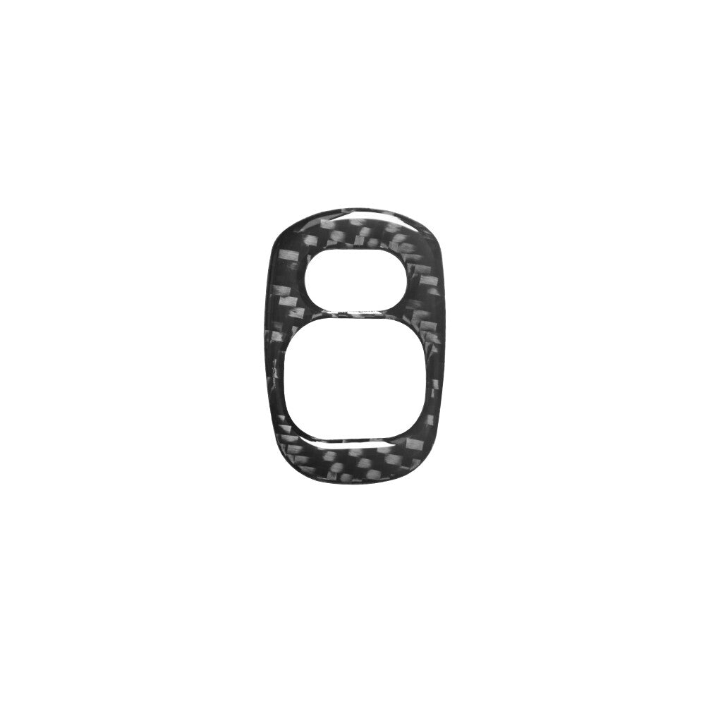 for Toyota Celica 01-05 Carbon Fiber Interior Rearview Mirror Button Panel Cover