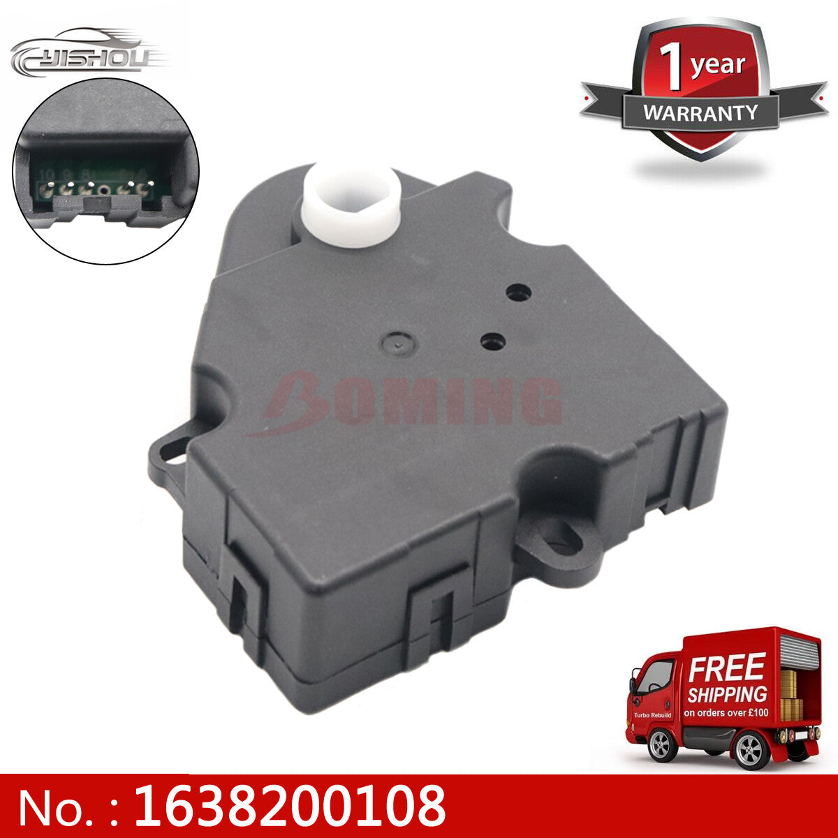 1638200108 new automotive HVAC heater/mixer door actuator for Mercedes-Benz ML320 ML430