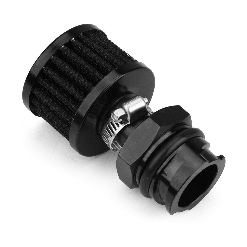 Steel billet aluminum valve cover, oil cap, and breather suitable for LSX, LS1, LS6, LS2, LS3, LS7. Black.