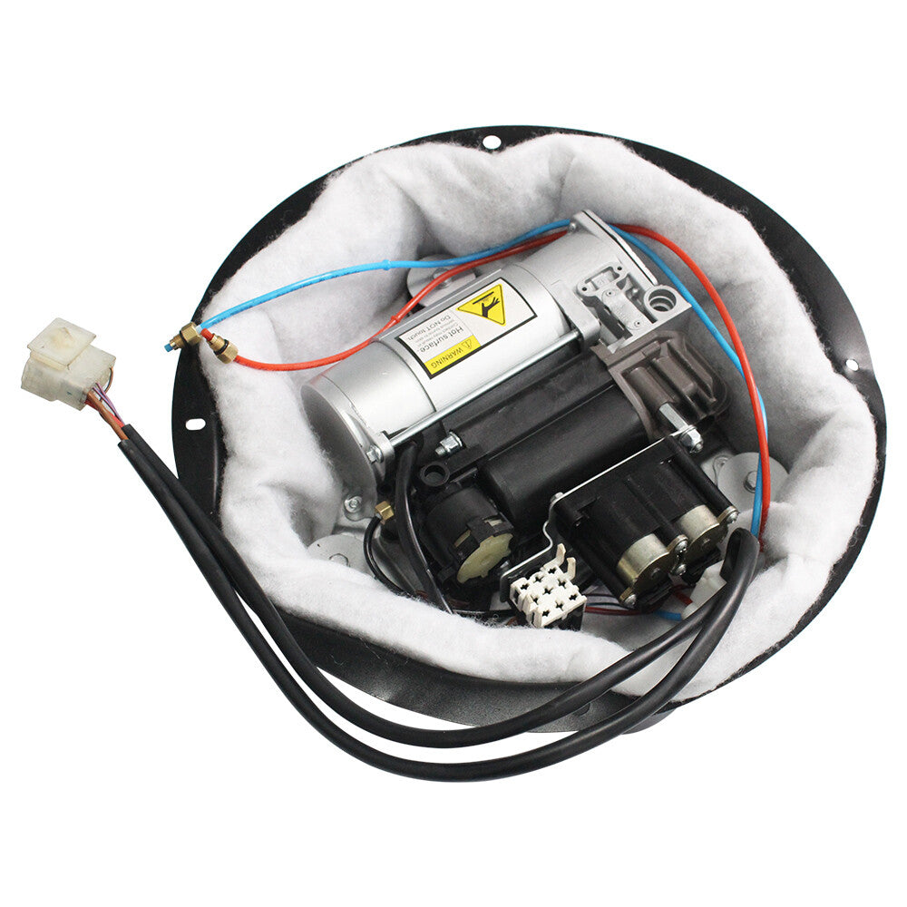 for BMW E39 525I 528I E65 745I 750I X5 E53 AIR SUSPENSION COMPRESSOR W/ BLOCK