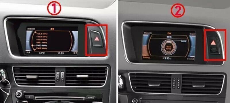 MMI Car Multimedia Player Stereo Radio Android Monitor MMI for Audi Q5 4+32G GPS