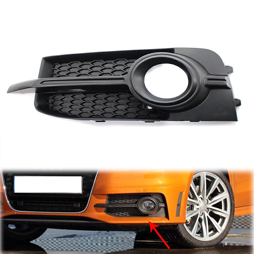 Front Bumper Fog Light Grille for AUDI A1 8X 2011-14 S-Line Honeycomb Black cl