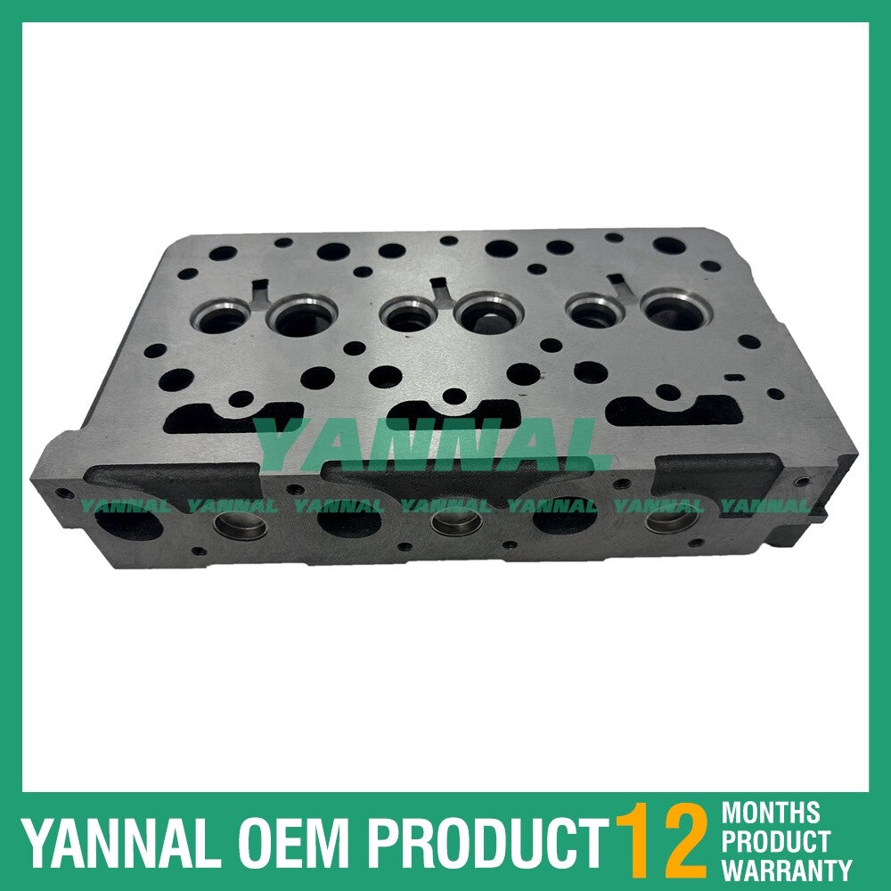 new D1101 complete cylinder head with valves for Kubota