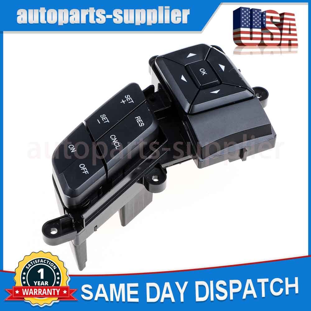 Steering wheel left cruise control switch FL3T-9E740-ABW for 2015 for Ford F-150