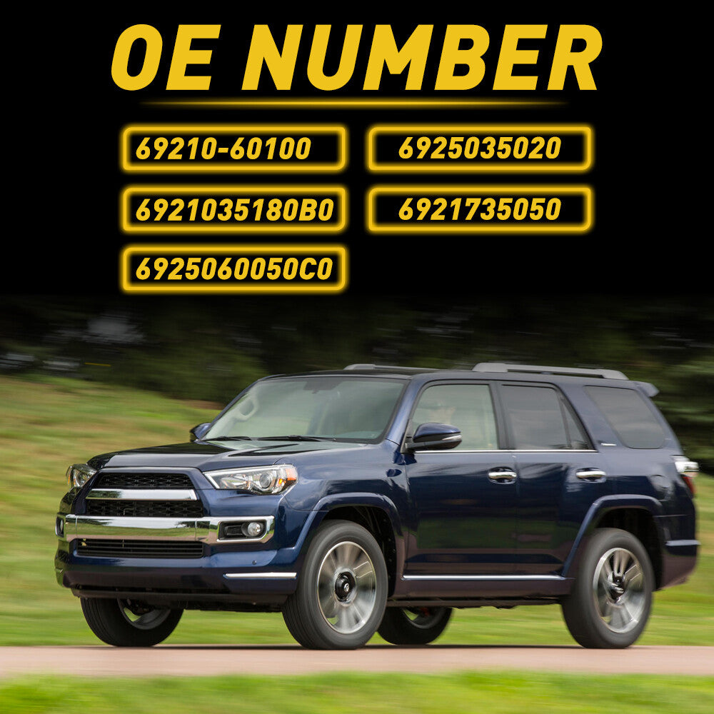For 2010-2014 for Toyota 4Runner, exterior 4-piece door handle set 69211-60090